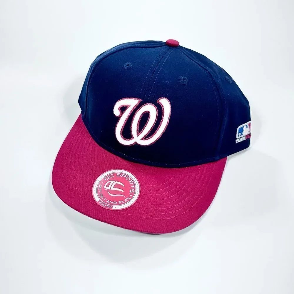 Washington Nationals OC sports youth sized hat with Velcro back
